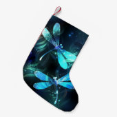 Glad Lake Libellen Kleine Kerstsok (Voorkant (Hangend))