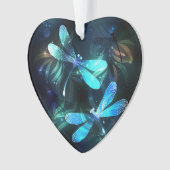 Glad Lake Libellen Ornament (voorkant)