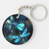 Glad Lake Libellen Sleutelhanger (Achterkant)