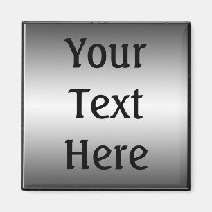 Glad Metal Bord Look Magnet