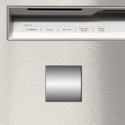 Glad Metal Look Bord Magnet (Insitu (Vaatwasser))