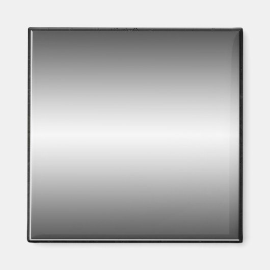 Glad Metal Look Bord Magnet (Voorkant)