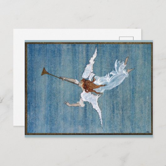 GLAD TIDINGS JBK 1963 BRIEFKAART (Voorkant / Achterkant)