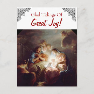 Glad Tidings of Great Joy Custom Briefkaart