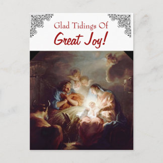 Glad Tidings of Great Joy Custom Briefkaart