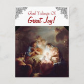 Glad Tidings of Great Joy Custom Briefkaart (Voorkant)