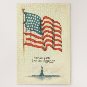 Glad to be American Large Puzzle Legpuzzel