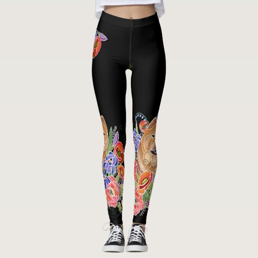 GLAD TUINPAD - Chow leggings (Voorkant)