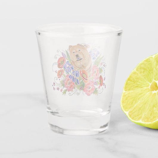 GLAD TUINPAD Chow shot glas (Achterkant)