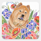GLAD TUINPAD - Chow stickers (Voorkant)