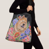 GLAD TUINPAD - Designer crossbody canvas tas (Dichtbij)