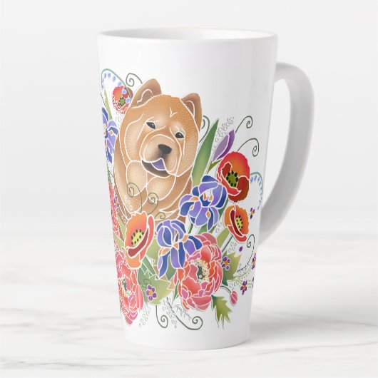 GLAD TUINPAD glad chow latte mok (Rechterhoek)