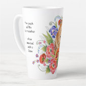 GLAD TUINPAD glad chow latte mok (Linkerhoek)