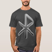 Gladde 3D Liefde Rune T-shirt (Voorkant)