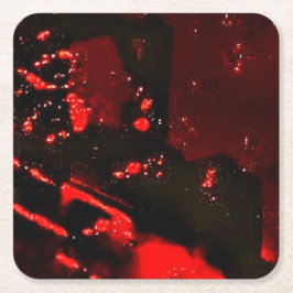 Gladde abstracte papieren onderzetter. Abstract ge Kartonnen Onderzetters