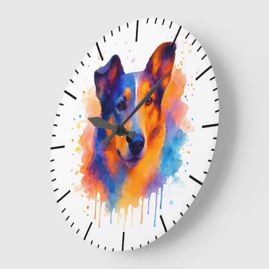 gladde collie-klok grote klok (Hoek)