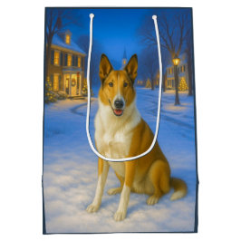 Gladde Collie Vakantie  Medium Cadeauzakje