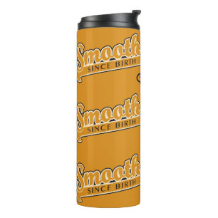 Gladde douane naam tumbler thermosbeker