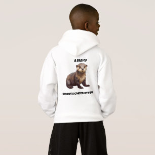 Gladde gecoate otter pup