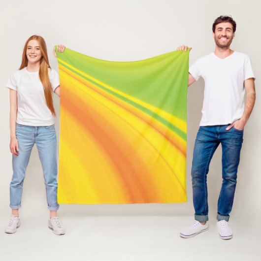 Gladde, geel-groene achtergrond voor het overvloei fleece deken (In situ)