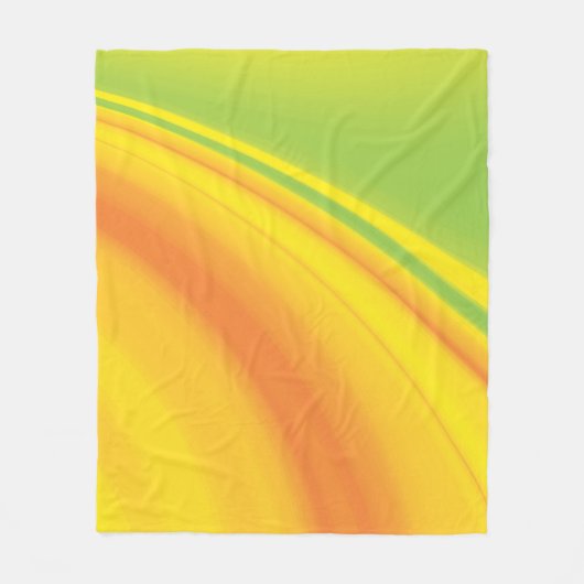 Gladde, geel-groene achtergrond voor het overvloei fleece deken (Voorkant)
