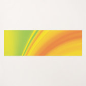 Gladde, geel-groene achtergrond voor het overvloei yogamat (Voorkant (horizontaal))