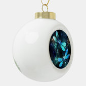 Gladde glazen libellen meer keramische bal ornament (Links)