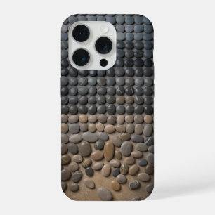 Gladde Kiezels Strand Stenen Natuur Fotografie Kun iPhone 15 Pro Case
