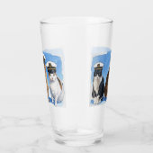 Gladde poten zeilen glas (Rechts)