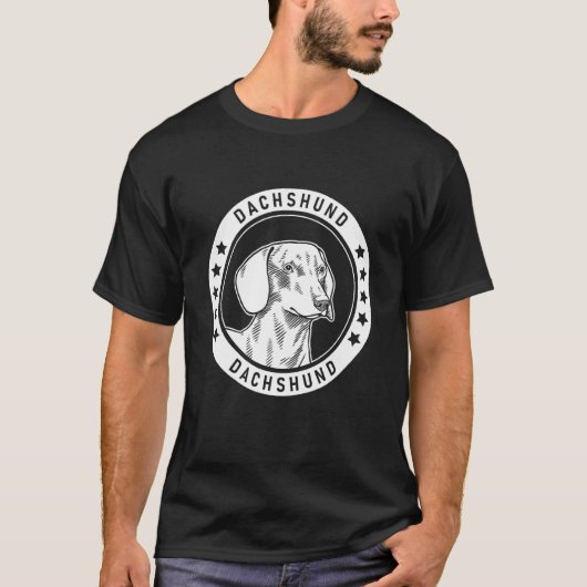 Gladde teckelventilator t-shirt (Voorkant)