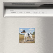 Gladde Vos Terrier Magneet (Insitu (Vaatwasser))