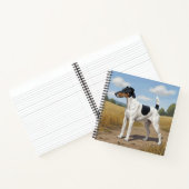Gladde Vos Terrier Notitieboek (Binnen)