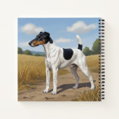 Gladde Vos Terrier Notitieboek (Achterkant)