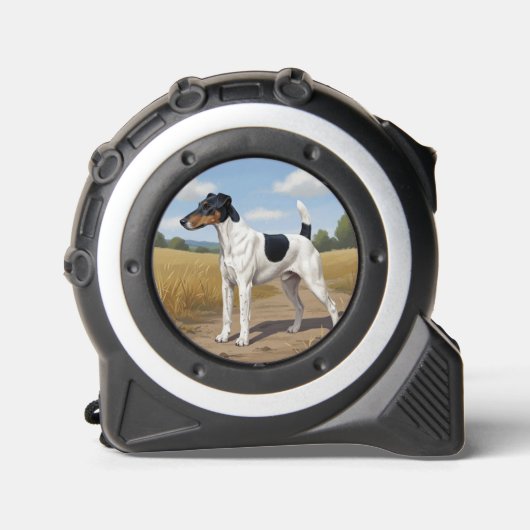 Gladde Vos Terrier Rolmaat (Voorkant)