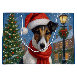 Gladde Vos Terrier Vakantie Groot Cadeauzakje