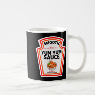 Gladde Yum Yum Saus Condiment Kostuum Matchende  Koffiemok