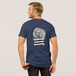 Gladde Zee Klassieke Zeevaart Officiële Zout Uitru Tri-Blend Shirt