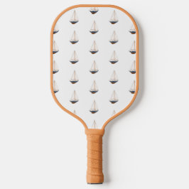 Gladde zeilboot Preppy Pickleball Paddle