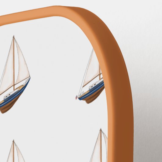 Gladde zeilboot Preppy Pickleball Paddle (Links Detail)