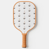 Gladde zeilboot Preppy Pickleball Paddle (Achterkant)