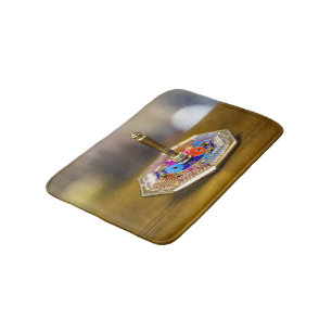 GladdeJoe Hanukkah-driedelcadeau achthoekige basis Badmat
