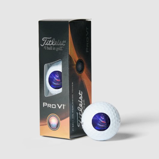GladdeJoe kerstboom digitaal doorschijnend rood Golfballen (Verpakking)
