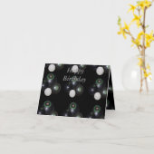 Glade Bowls, Kleine Happy Birthday Kaart (Gele Bloem)