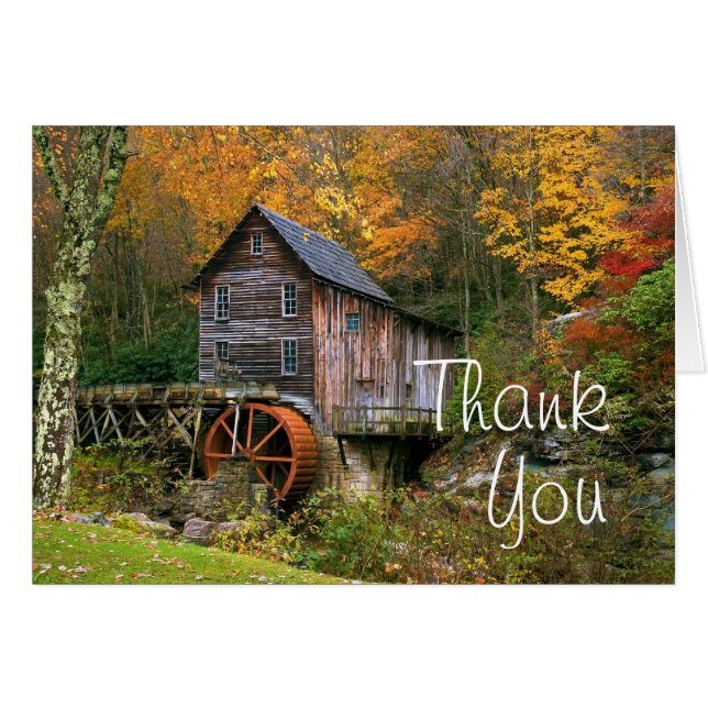 Glade Creek Grist Mill (Voorkant Horizontaal)