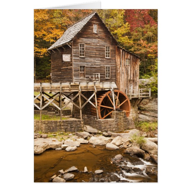Glade Creek Grist Mill, Babcock State Park, 2 (Voorkant)