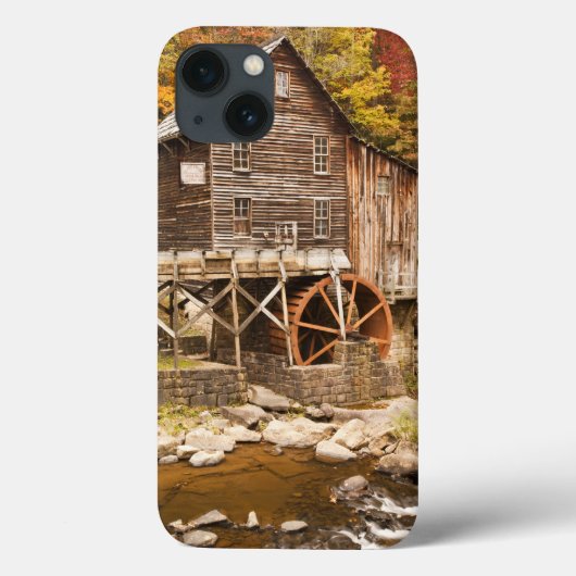 Glade Creek Grist Mill, Babcock State Park, 2 Case-Mate iPhone Case (Achterkant)