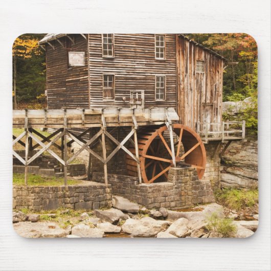 Glade Creek Grist Mill, Babcock State Park, 2 Muismat (Voorkant)