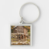 Glade Creek Grist Mill, Babcock State Park, 2 Sleutelhanger (Voorkant)