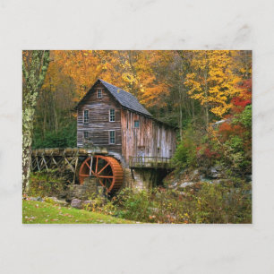 Glade Creek Grist Mill Briefkaart