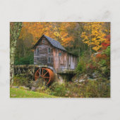 Glade Creek Grist Mill Briefkaart (Voorkant)